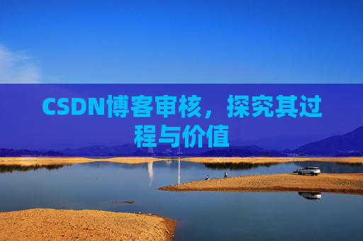 CSDN博客审核,探究其过程与价值